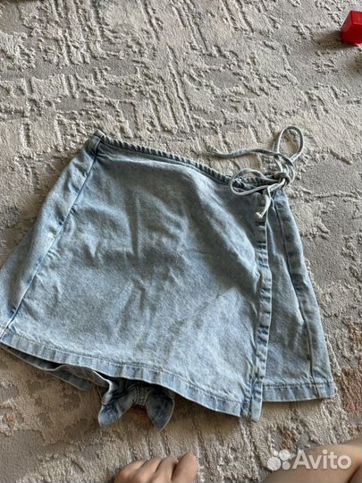 Юбка шорты stradivarius S