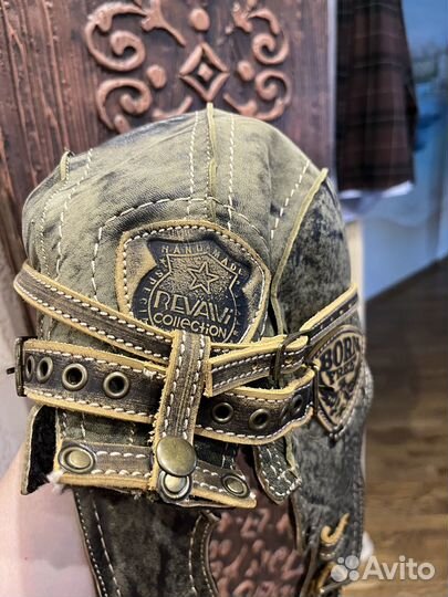 Стильная шапка ушанка