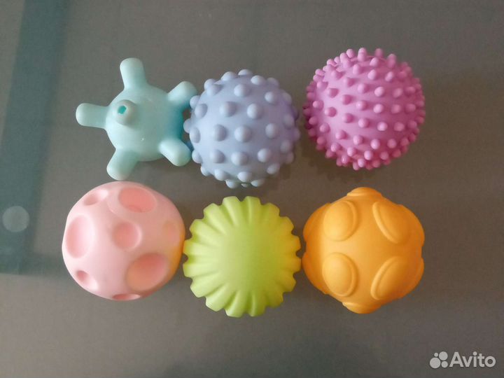 Тактильные сенсорные массажные тактильные мячики