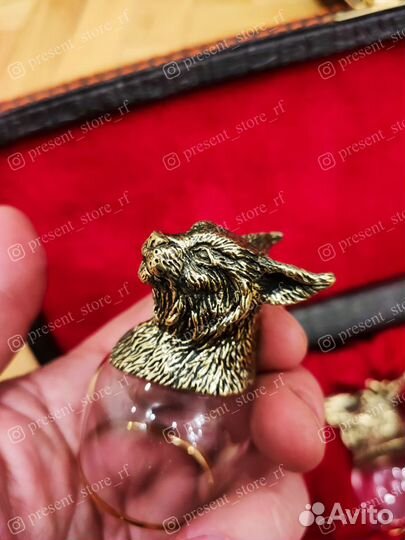 Бронзовые стопки перевертыши. Арт. 090