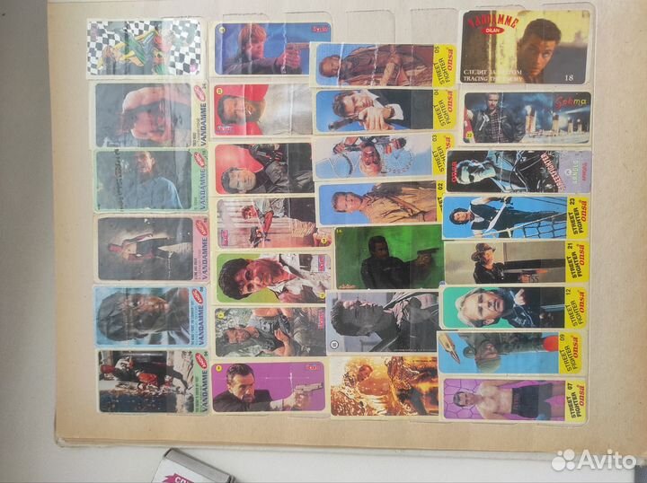 Наклейки 90-х годов