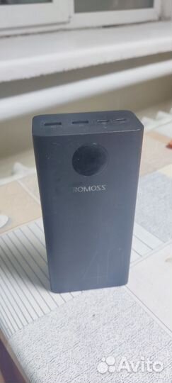 Портативный аккумулятор romoss 40000