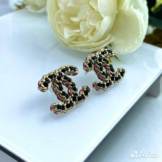 Серьги Chanel