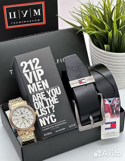 Мужские часы Tommy Hilfiger подарочный набор