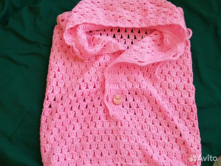 Конверт вязаный