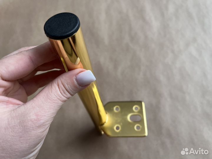 Ножки мебельные/мебельные опоры/золотые 20см