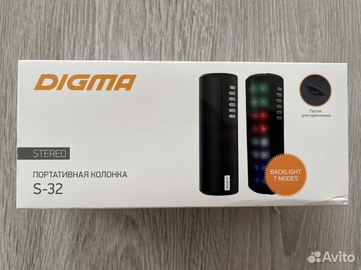 Портативная Bluetooth колонка Digma S-32