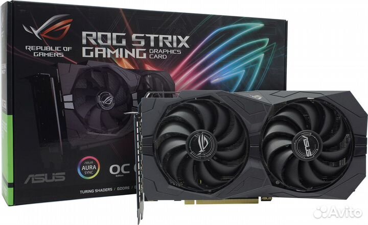 Видеокарта asus ROG Strix GeForce GTX 1660 super