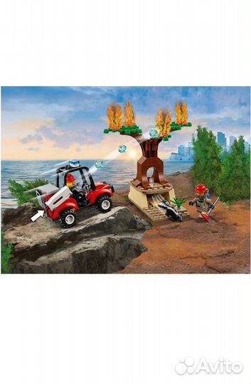 Конструктор Lego City 60217 Пожарный самолёт