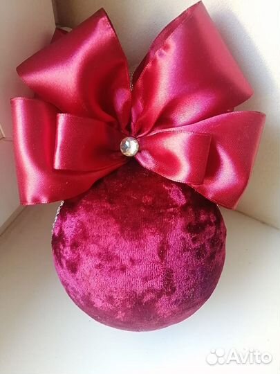 Елочные шары ручной работы