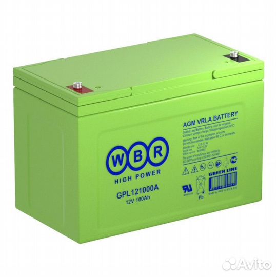 Аккумулятор WBR GPL 121000