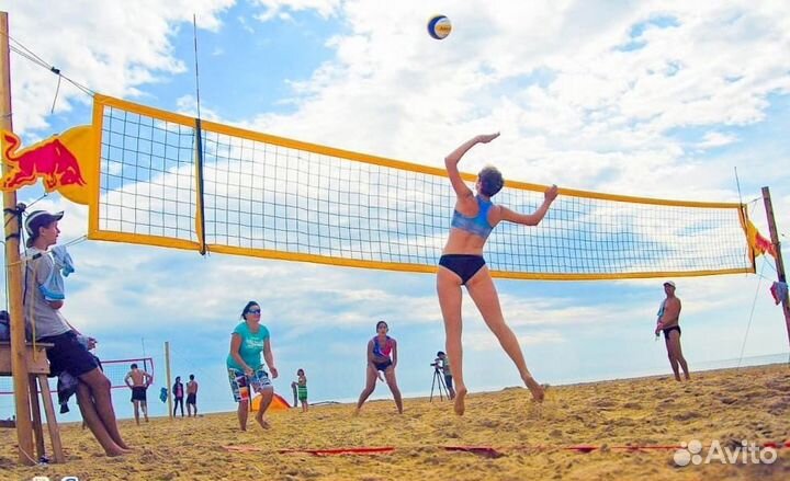 Аренда сетки (комплекта) для пляжного волейбола