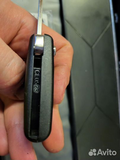 Ключ peugeot/citroen