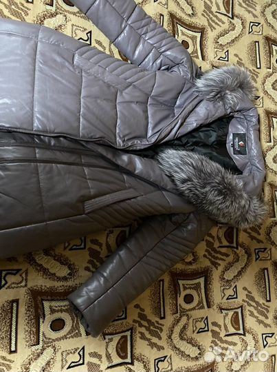 Пальто с чернобуркой