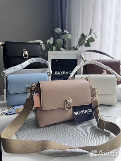 Сумка Furla натуральная кожа 5 цветов