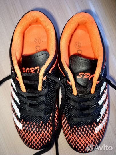 Детские футбольные бутсы 32 размер