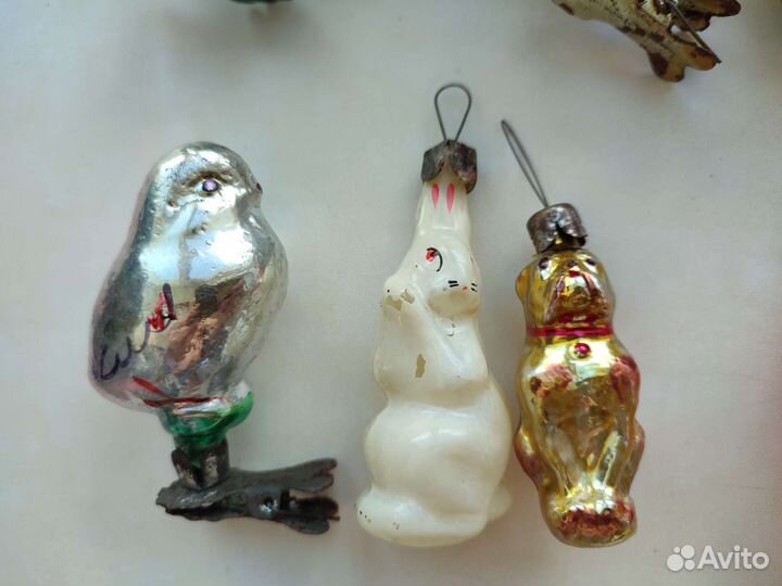 Елочные игрушки СССР