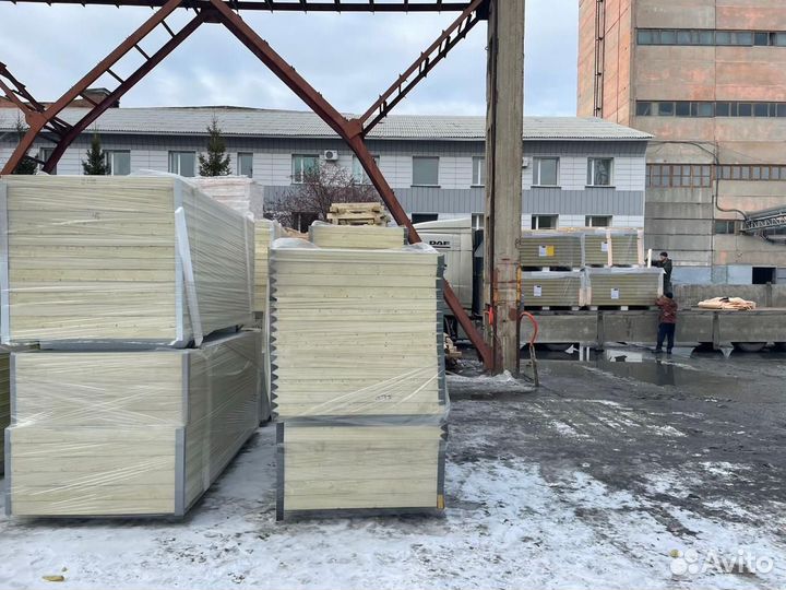 Сэндвич панели стеновые и кровельные