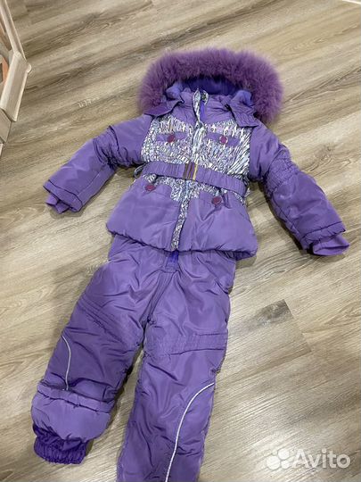 Костюм зимний для девочки 86р