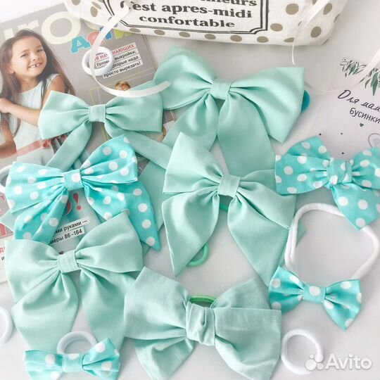 Банты ручной работы для школы и детского сада