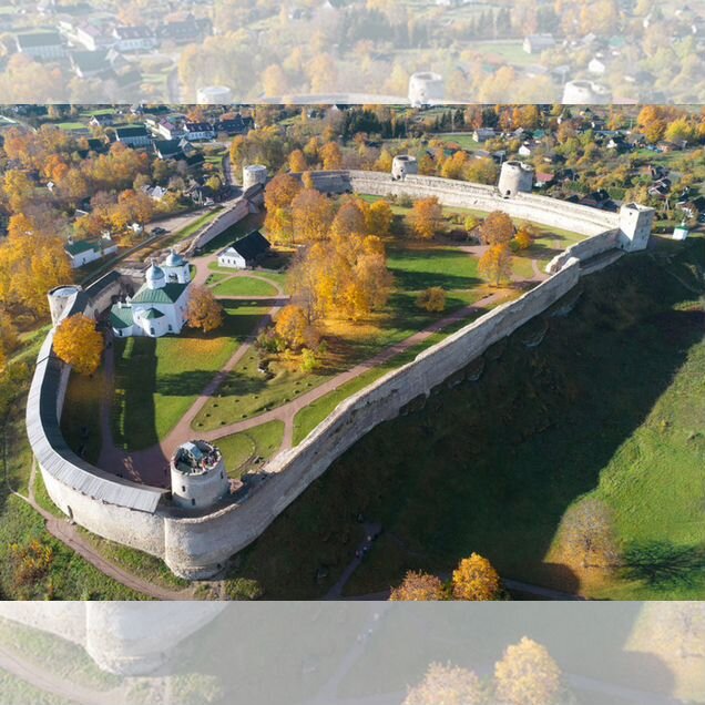 Псков, Изборск, Печоры. Крепости и храмы