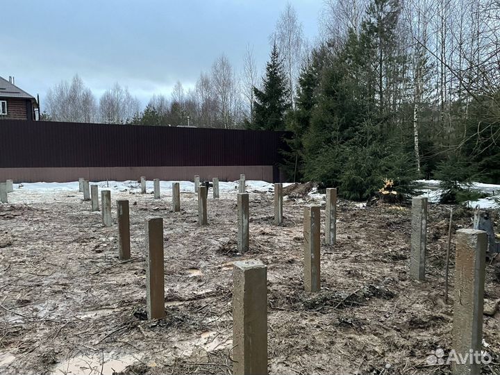 Железобетонные сваи 150х150х4000 (С40.15)