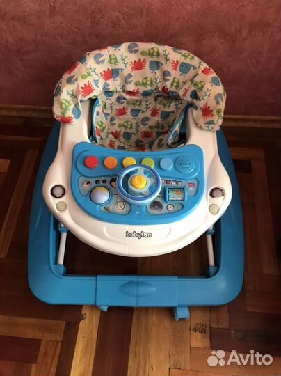 Ходунки, машинка, мягкая игрушка