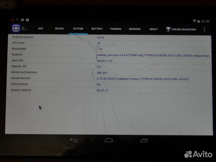 Плата планшета Dell Venue 8 3840 16/1 Гб
