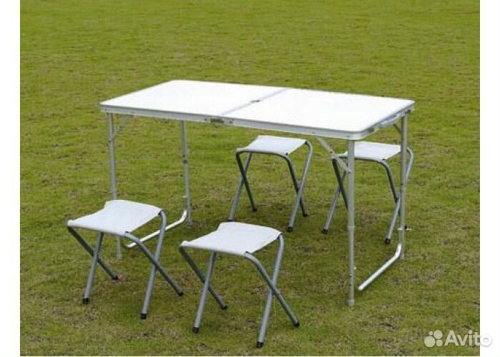 Стол складной 4 стула
