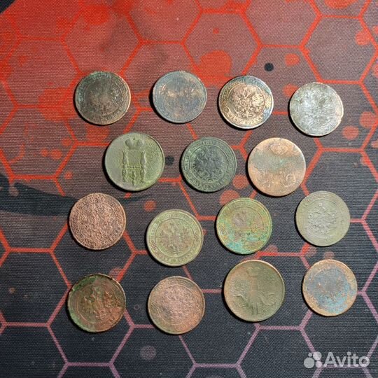 Лот 15 монет 