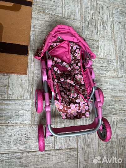 Коляска детская для кукол с переноской