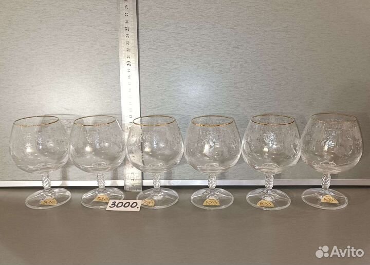 Бокалы фужеры винтаж
