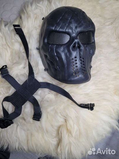 Маска для страйкбола череп
