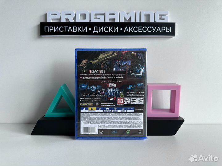 Resident evil 3 новый диск для Sony ps4