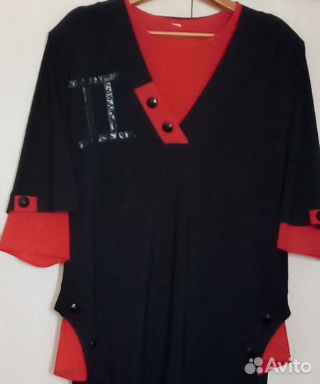 Вещи большого размера, туника Турция