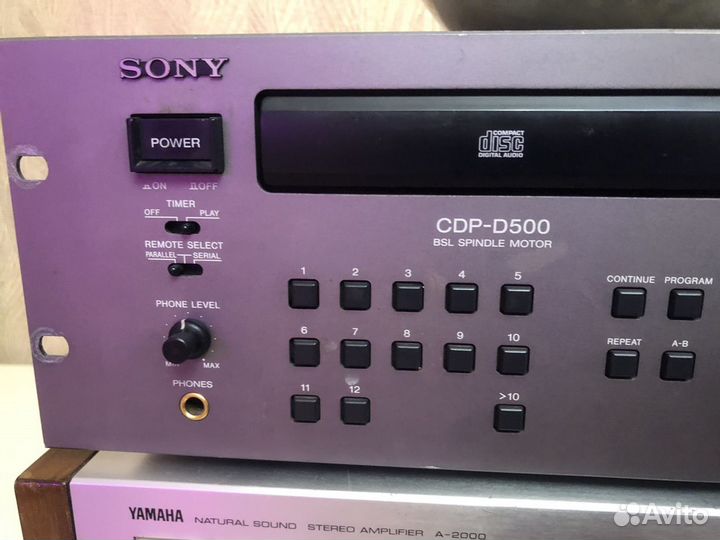 Профессиональный сд Сони