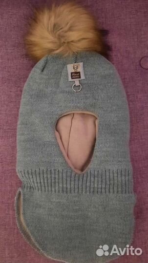 Шапка шлем новый для мальчика зима