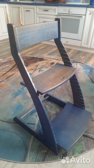 Растущий стульчик Kotakota синий