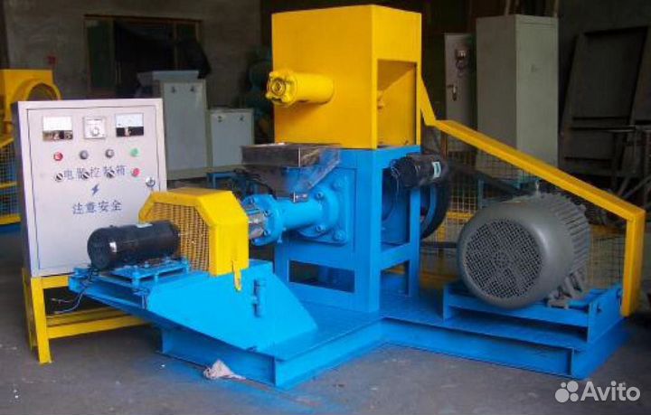 Экструдер для кормов животных и рыб