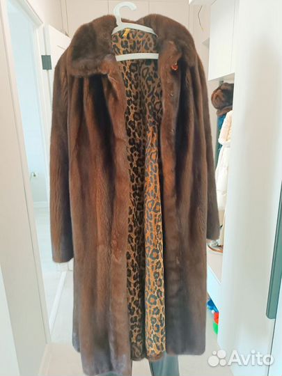 Шуба норковая 48 бу