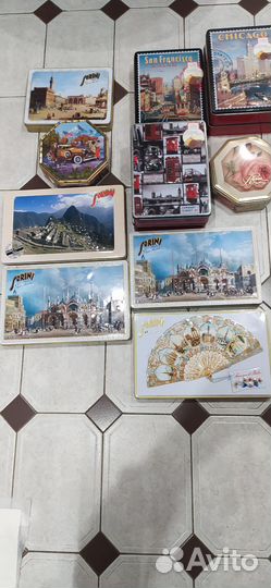 Подарочные коробки, металл