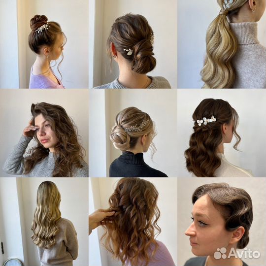 Прически для спорта,косы,вечерние,свадебные