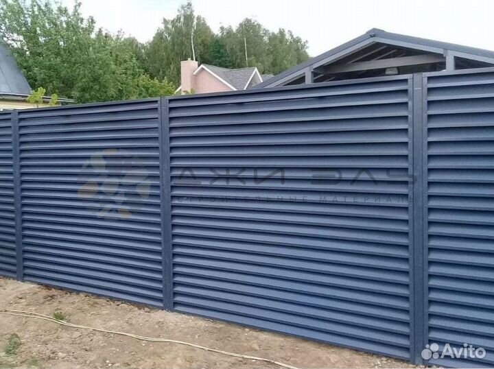Забор жалюзи