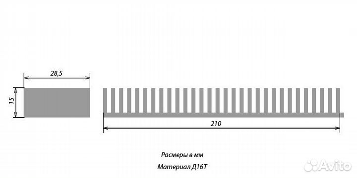 Радиатор для электронных устройств