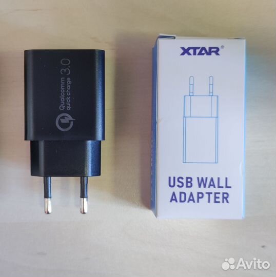 Блок питания xtar 18w с quick charge 3.0