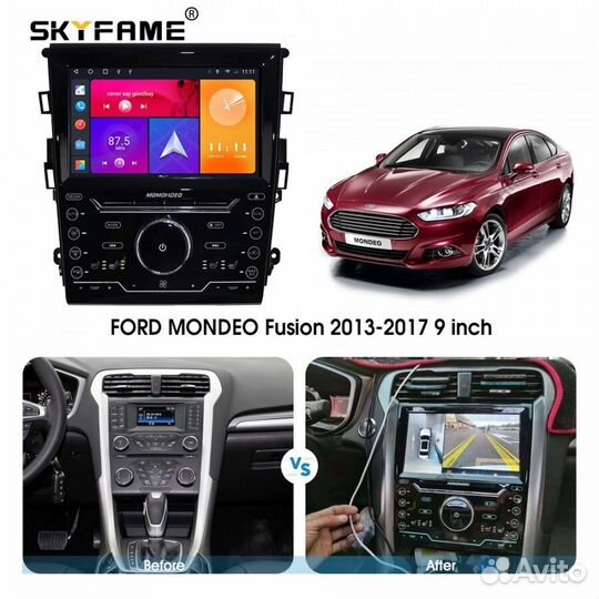 Штатная магнитола для Ford Mondeo 5 2015-2018