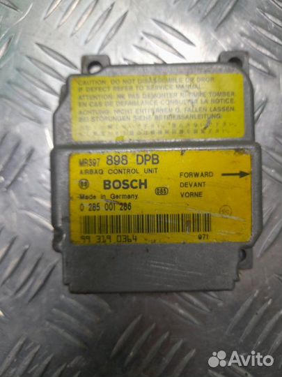 Блок управления Airbag SRS Mitsubishi Carisma