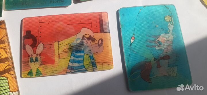 Стереофото календарики СССР