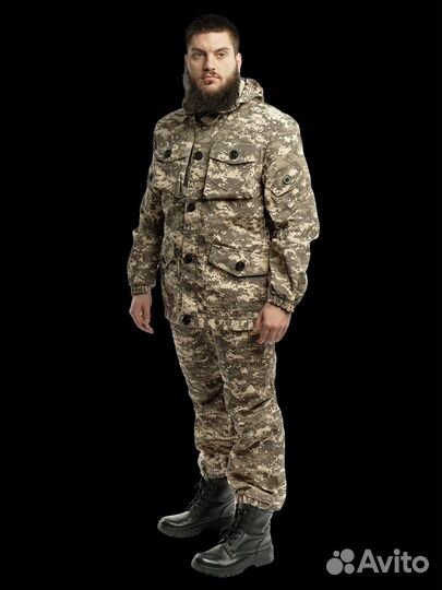 Костюм летний Горка-8 серая цифра