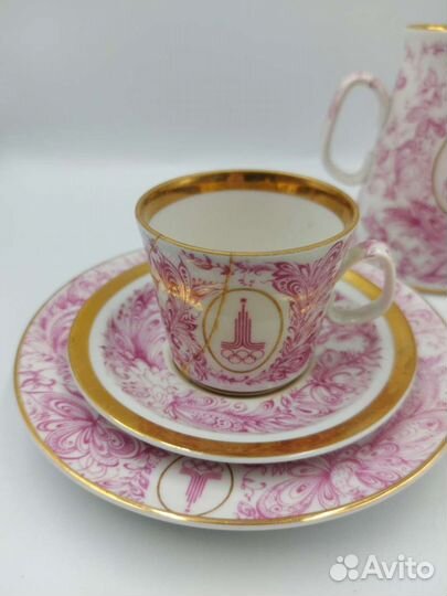 Кофейный сервиз Олимпийский СССР